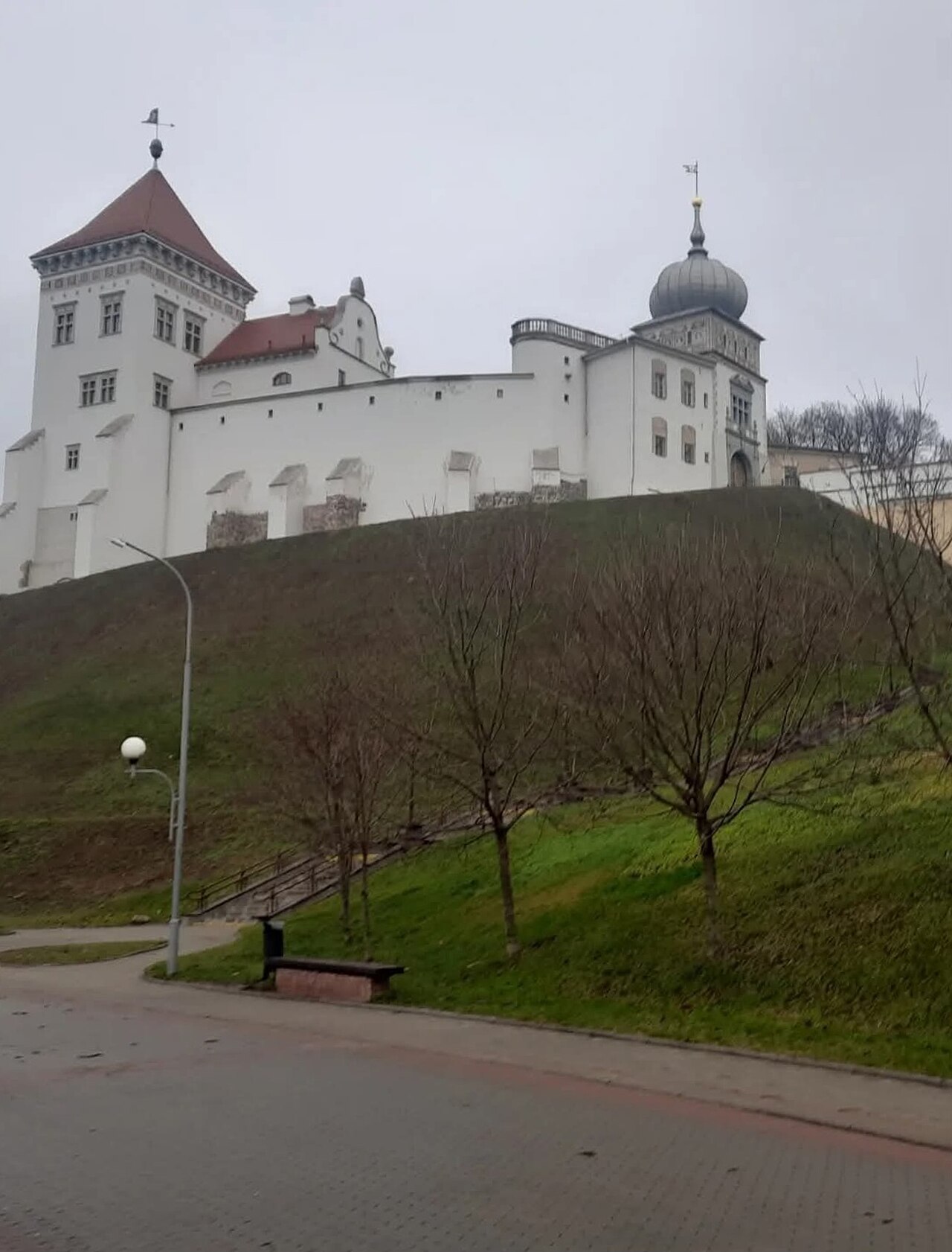 Старый замок в Гродно после реставрации